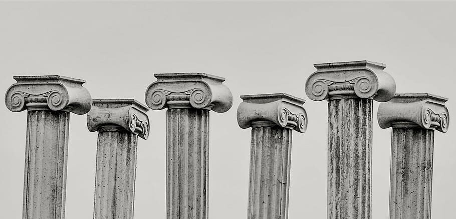 pillar capitals greek architecture column